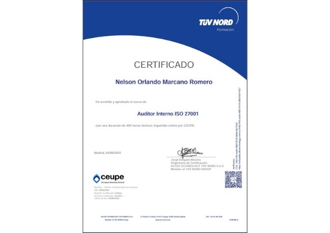 Certificado